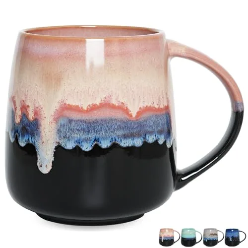 Reactive Oversized Mug, 23 oz, Rose Pink
