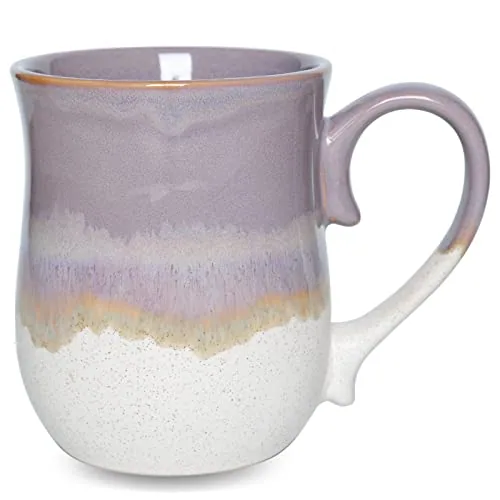 Reactive Big-Handle Mug, 20 oz, Purple