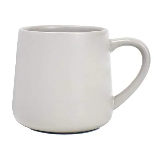 Glossy Coffee Mug, 18 oz, Grey