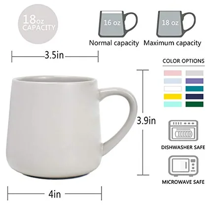 A Bosmarlin mug in a reactive glaze