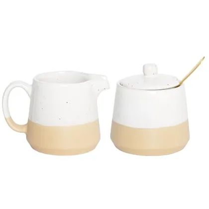 Sugar & Creamer Set, 9 oz, White, baking & serving
