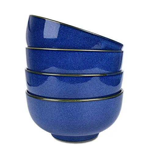 Soup Bowls, 24 oz, Set of 4, Royal Blue