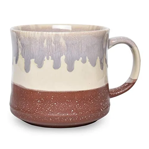 Reactive Big-Handle Mug, 21 oz, Red