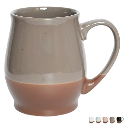 Reactive Oversized Mug, 24 oz, Grey