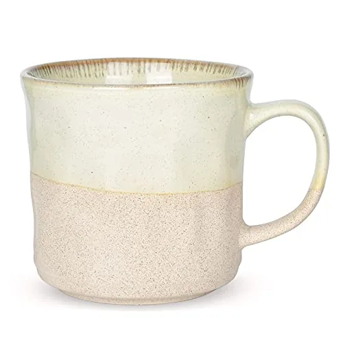 Reactive Big-Handle Mug, 18 oz, Green